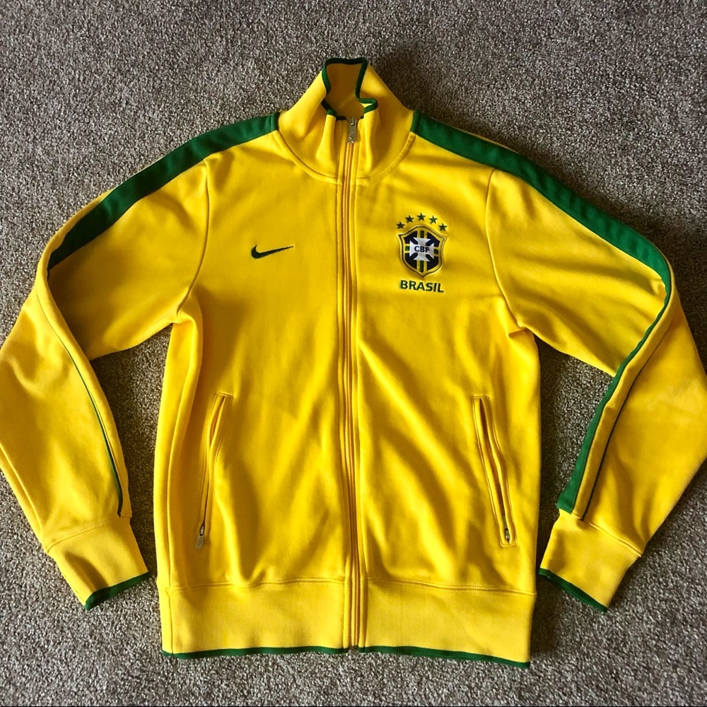 Nike Brasil soccer jacket